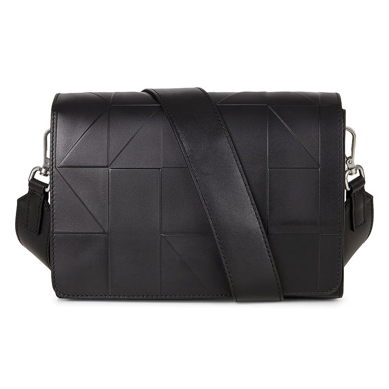 Bolsos Cruzados Ecco Geometrik Para Mujer,Negras,361407-LTB